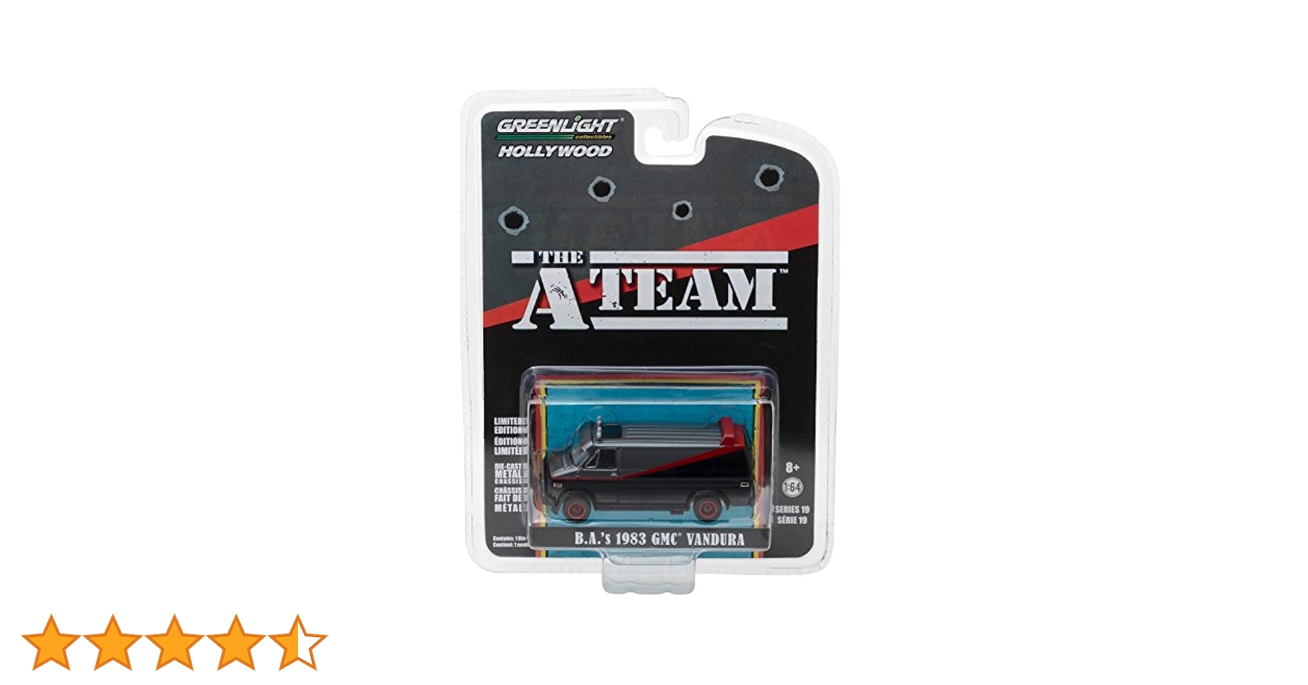 Amazon | 特攻野郎Aチームバン GREENLIGHT 1/64 A TEAM VAN 1983